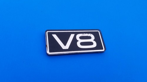 94 95 96 97 MERCURY COUGAR V8 SIDE FENDER EMBLEM LOGO BADGE SYMBOL USED OEM A2