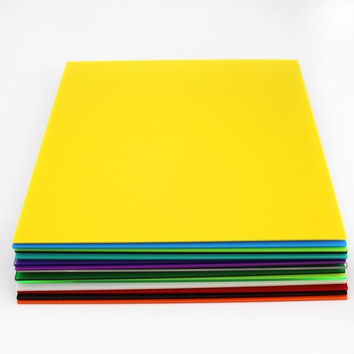 Colored Acrylic Glass Plate Panel Cut Flat Window Various Color Thickness 2.3mm - Picture 15 of 20