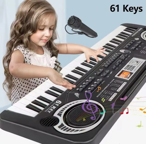 Elektronische Klavier, Klaviertastatur, 61 Tasten E Keyboard, digitaler Tastatur