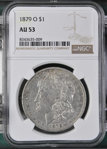1879-O Morgan Dollar NGC Certified AU53