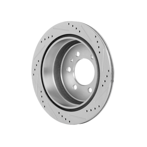 Set Front+Rear Drilled Rotors & Brake Pads For 2010-2011 Ford F-150 6 Lugs - Picture 3 of 19