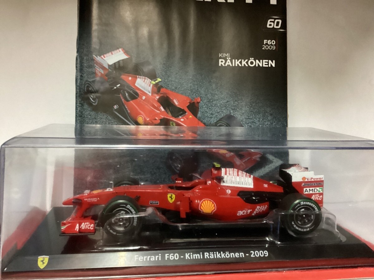 FERRARI F60 2009, Driver KIMI RAIKKONEN 1/24. DIE CAST | eBay