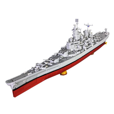 BuildMoc Lead Ship The Fourth Battleship Named after A State 8042 teile C9422