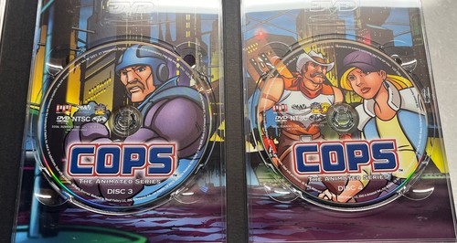 COPS: The Animated Series (DVD, 2006)w/ Dust Cover 4 Disc Set TESTED - Picture 19 of 21