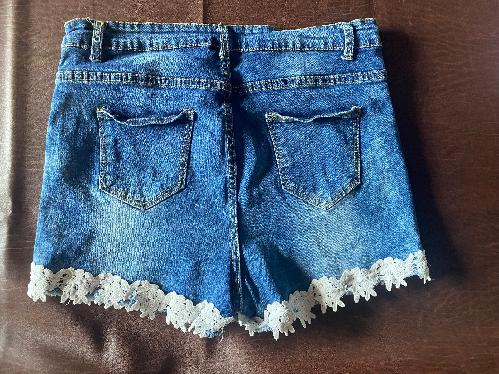 Gorgeous Ladies Blue Denim Shorts Size 16 EBay Gorgeous Ladies Blue Denim Shorts Size 16 EBay
