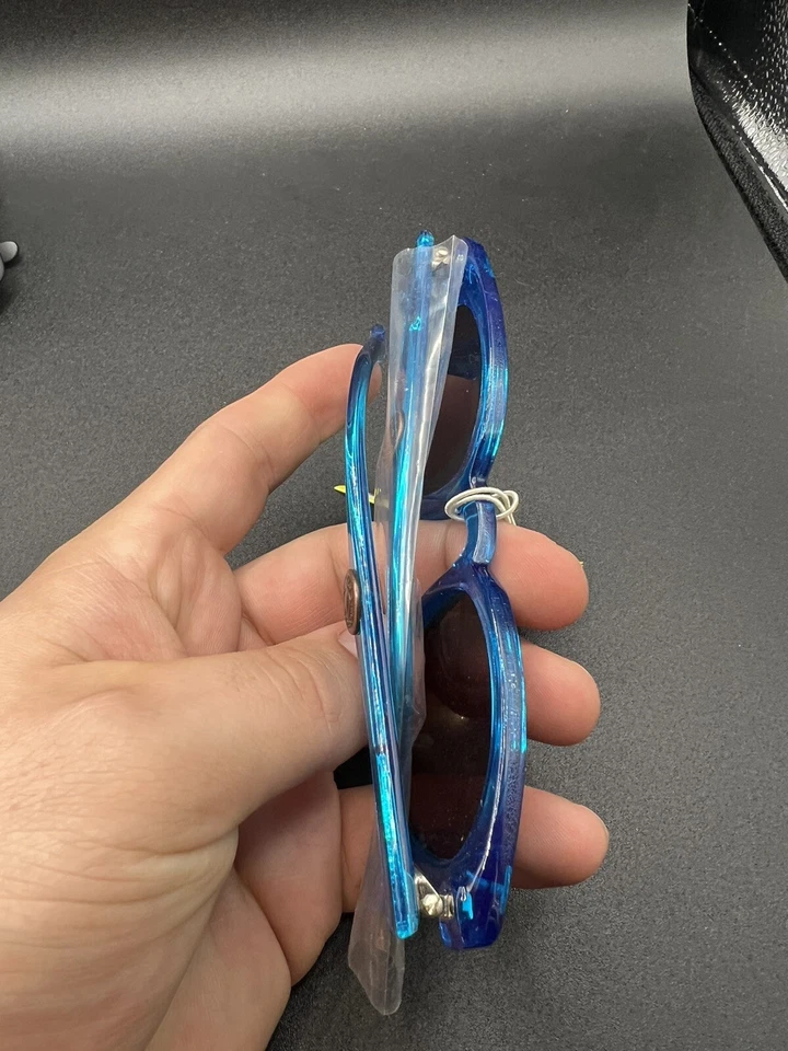 Vintage LEVI'S W0836 Bausch & Lomb Nwt deadstock rare blue horn rim - Image 3 of 4