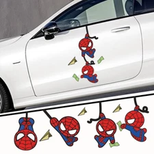 Originality Funny 7 Spiderman 5 $ Car Laptop Truck Sticker Vinyl Decals Humorous