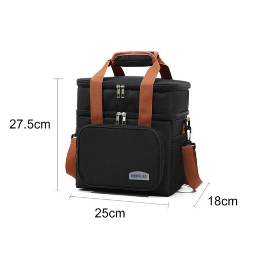 Insulated Lunch Bag Adult Lunch Box for Work School Men Women Kids Leakproof US - Picture 8 of 15
