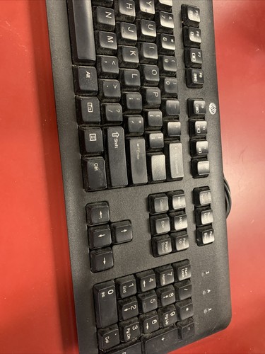 HP Black  Keyboard  KU-1156  PN 672647-003 - Genuine HP - Picture 3 of 4