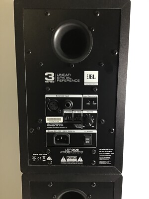 Pair of JBL LSR305 3 Series Linear Spatial Reference Studio