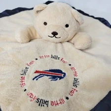 Buffalo Bills Bear Lovey For Babies Baby Fanatic Little Bills Fan New York Plush