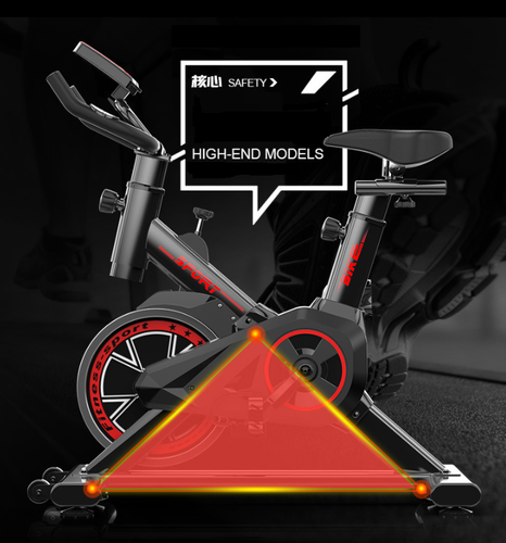 Fitness Spin Bike Exercise Home Gym Workout Flywheel Commercial Cycling Indoor - Picture 4 of 7