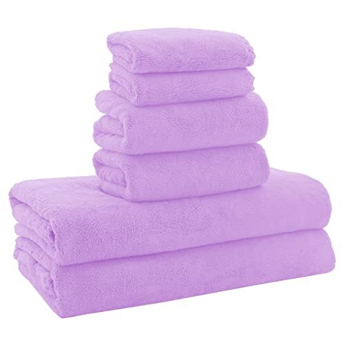 MOONQUEEN Ultra Soft Towel Set - Quick Drying - 2 Bath Towels  Assorted Colors  - Picture 85 of 105