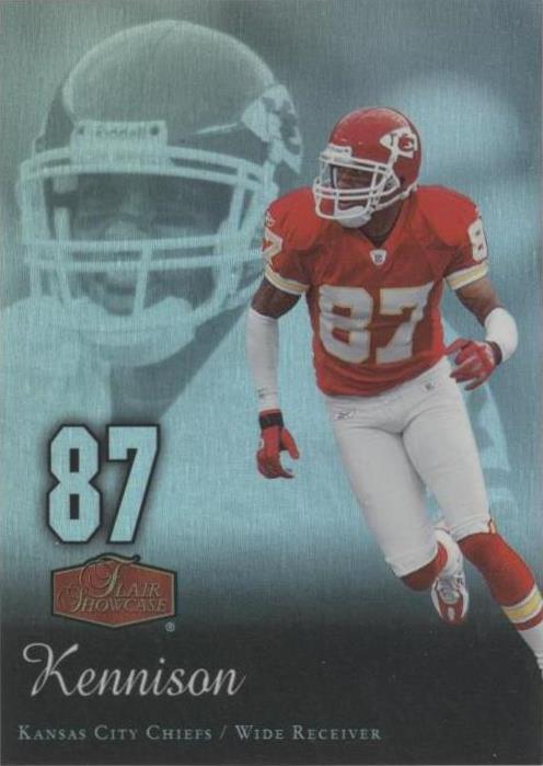 2006 Flair Showcase Eddie Kennison #50 - 1 of 2