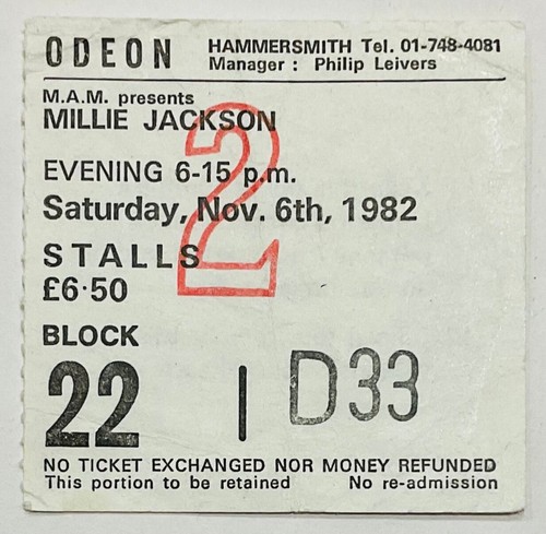 Original Concert Tickets Artists (Beginning with J) Select From Dropdown List - Imagen 28 de 92