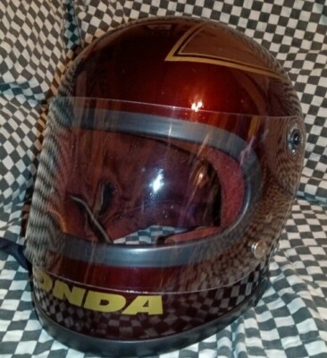 🚨🔥Vintage Shoei Honda Custom Hawk Helmet Med Goldwing Shadow 80s