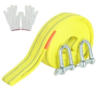 5M Heavy Duty 5 Ton Car Tow Cable Towing Pull Rope Strap Auto Road