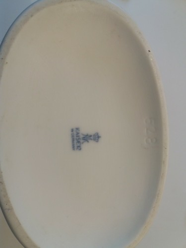 Kaiser Bisquit Porzellan Vase Relief Dornröschen 28.5 cm - Bild 4 von 4