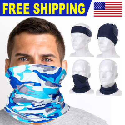 Cooling Neck Gaiter Face Scarf Sun Shield Balaclava Bandana Headband