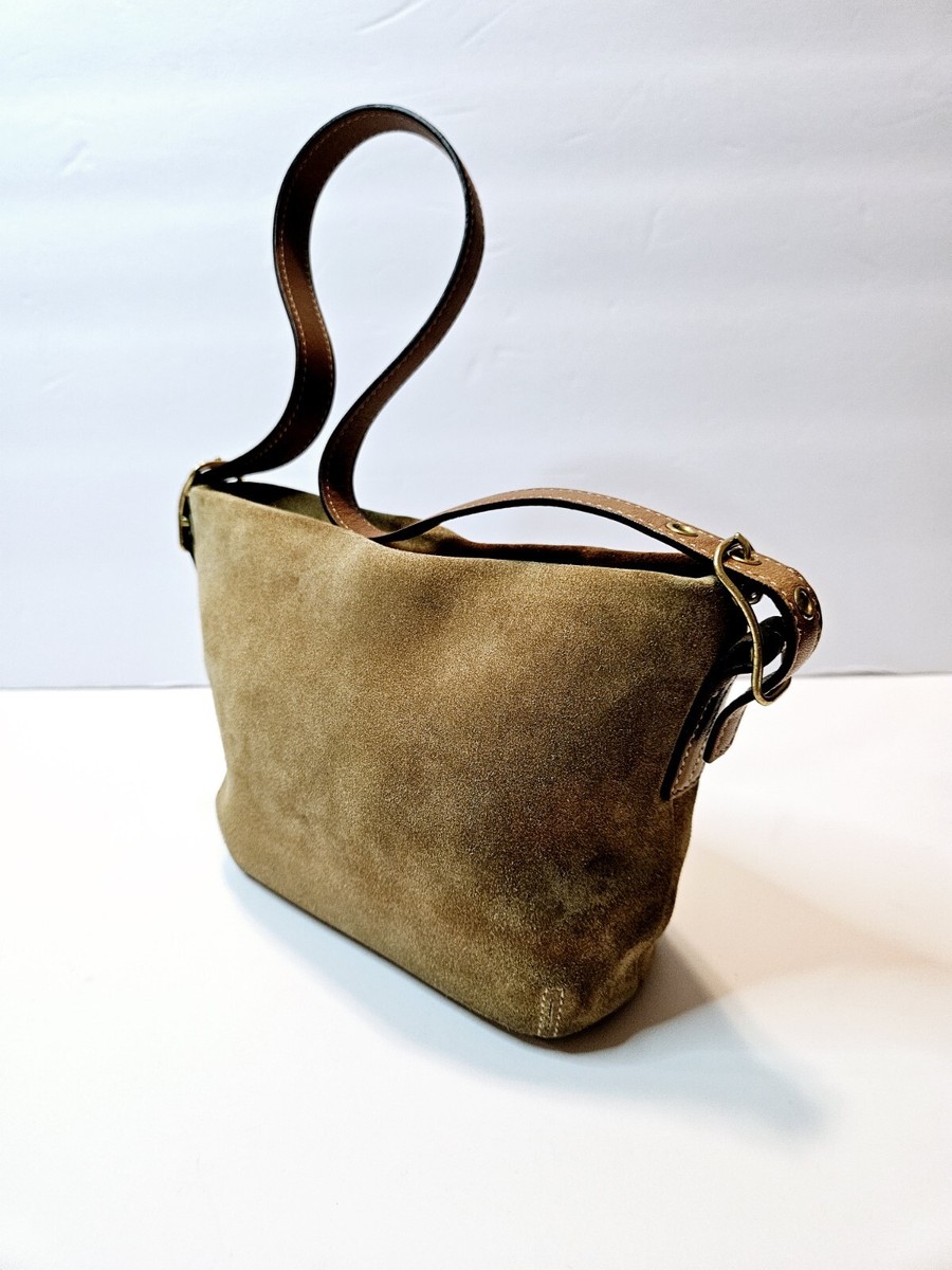 未使用保管品 vintage coach old Suede demi hobo Vintage Coach