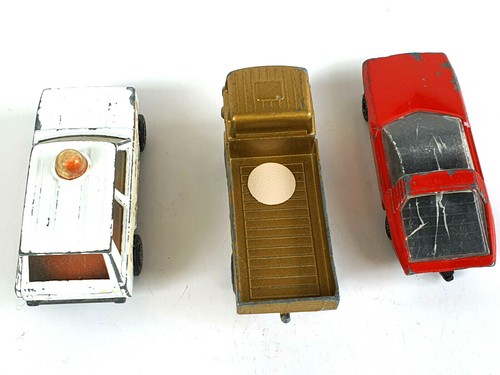 Vintage MATCHBOX Toy Cars, Set of 3, Made in UK & Bulgaria from 1968,1971,1975 - Picture 6 of 11