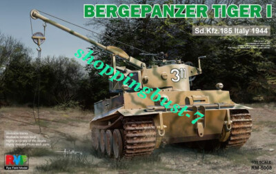 Ryefield-Model 1/35 5008 Sd.Kfz.185 Bergepanzer Tiger I 1944