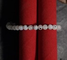 925 Sterling Silver 7" Strand Bracelets Rainbow Moonstone Gemstone Smooth Beads