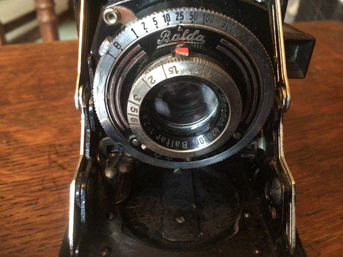 EARLY BALDA FOLDING CAMERA COMPOR SHUTTER..speeds to 300.. - Picture 3 of 5