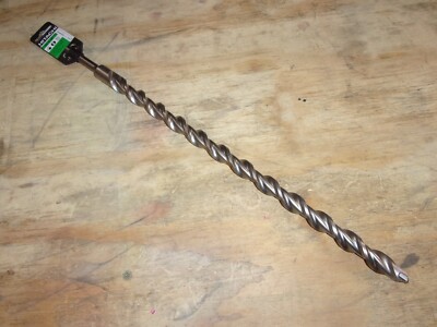 NEW METABO 3/4'' X 18'' SDS PLUS ROTARY HAMMER MASONRY 2 CUTTER BITS # 725051