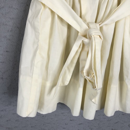 Vintage Polly Flinders Baby Girls Dress 2T Yellow Floral Smocked Lace Trim - Picture 16 of 18
