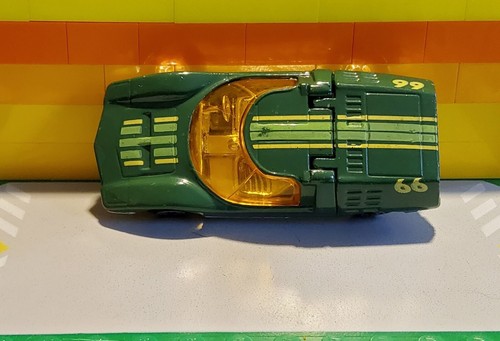 Matchbox Lesney Superfast 66 Mazda RX500 in green & grey, amber windows, vg - Picture 3 of 4