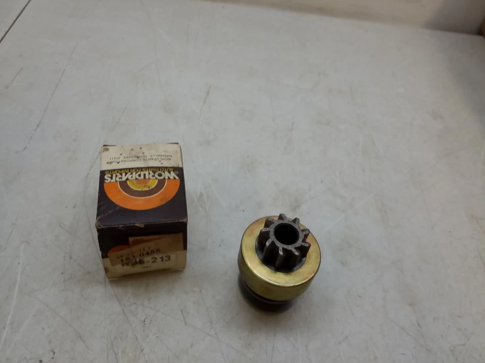 W35-213 Worldparts Starter Drive 183-0488 Worldparts Starter Drive - Image 2 of 4