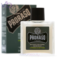 PRORASO Single Blade Cypress & Vetyver Professional Beard Balm Aftercare For Men
