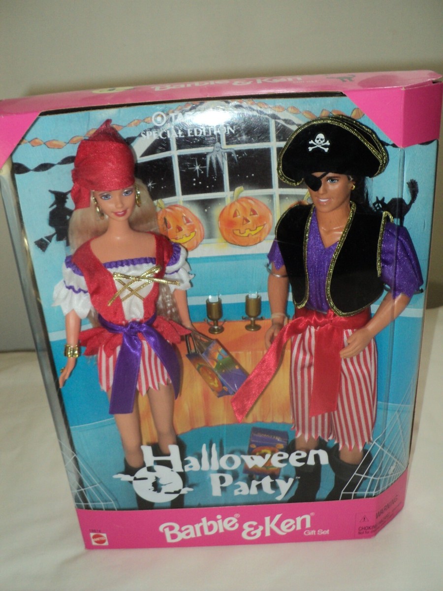 Pirate Halloween party Barbie Ken- Special Edition- 1998 never opened