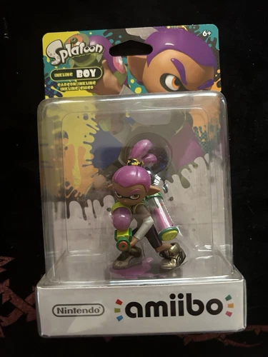 Splatoon Inkling Amiibo Nintendo Variations In Box