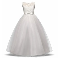 Blumenmädchen Prinzessin Kleid Party Hochzei...