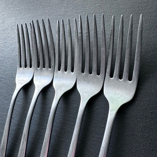 5 Oneidaware Allegiance Dinner Fork Stainless Oneida Silverware Betty Crocker - Picture 5 of 14