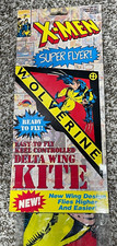 RARE 1993 Spectra Star Marvel X-Men Super Flyer Delta Wing Kite- Wolverine - NIP