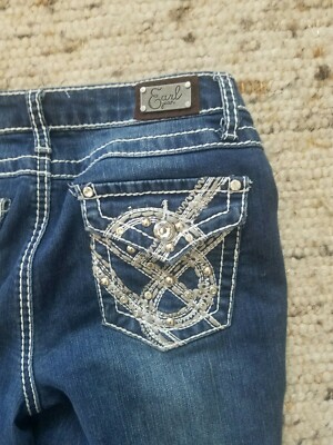 size 4 in jeans in inches