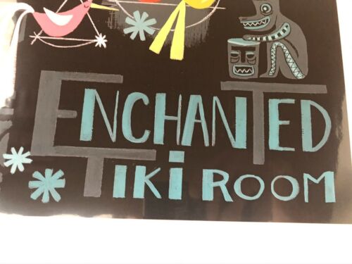 Disneyland Wonderground Enchanted Tiki Room Print, El Gato Gomez - Picture 2 of 8