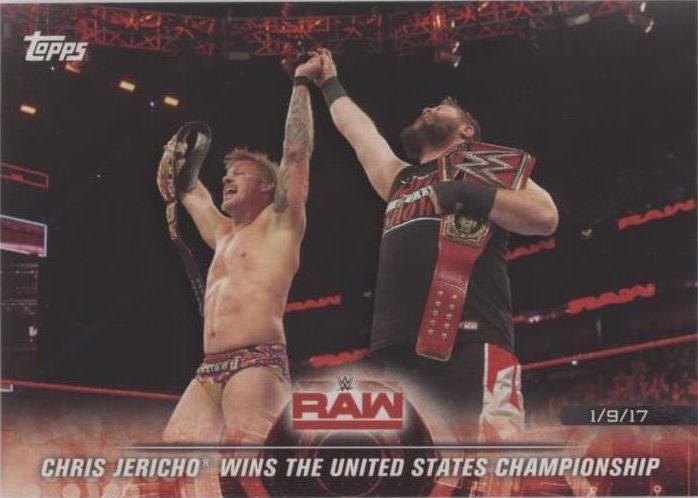2018 Topps WWE Road to Wrestlemania - Chris Jericho #10 - 1 of 1