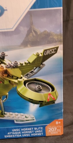 Neu in Verpackung Halo Mega Construx UNSC Hornet Blitz Set GCM44 207 Stck. 2 Figuren Pilot Grunt - Bild 4 von 12