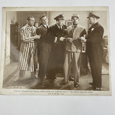 Vintage Photo Movie Still The Ghost And The Guest 1943 James Dunn Anthony Warde