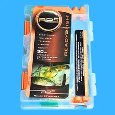 Ready2Fish Multi-Species Clear Plastic Fishing Tackle Storage Kit