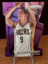 2014-15 Panini Prizm - Damjan Rudez #294 Purple Die-Cut Prizm /139 Rookie RC