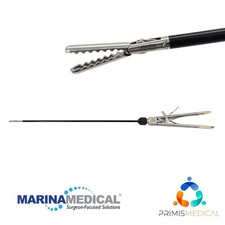 Marina Medical 13-1375I 5mm Fenstrated Grasping Forceps w/ 13-1358AXDI Handle
