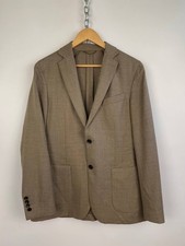 Charles Tyrwhitt Reda 100 wool men's blazer jacket beige size 38R