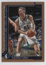 2025-26 Topps Gold /2025 Dirk Nowitzki #252 HOF h2j