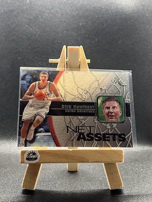 2000-01 Fleer E-X Net Assets DIRK NOWITZKI Dallas Mavericks Insert #5