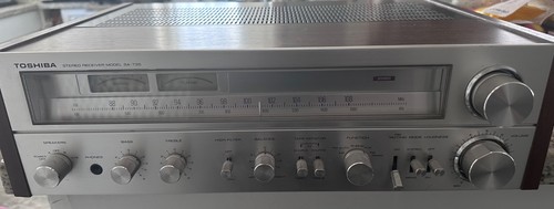 Toshiba SA-735 35W Per Channel 8Ω AM/FM Radio Stereo Receiver - Used and Working
